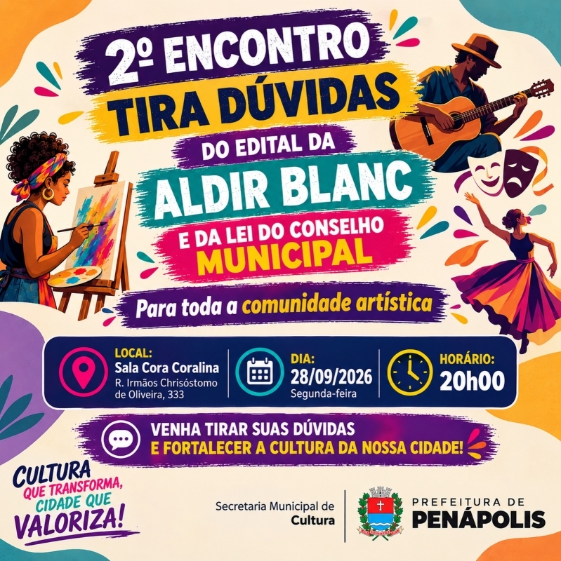 Noticia cultura-promove-encontro-para-orientacoes-da-lei-aldir-blanc-e-lei-do