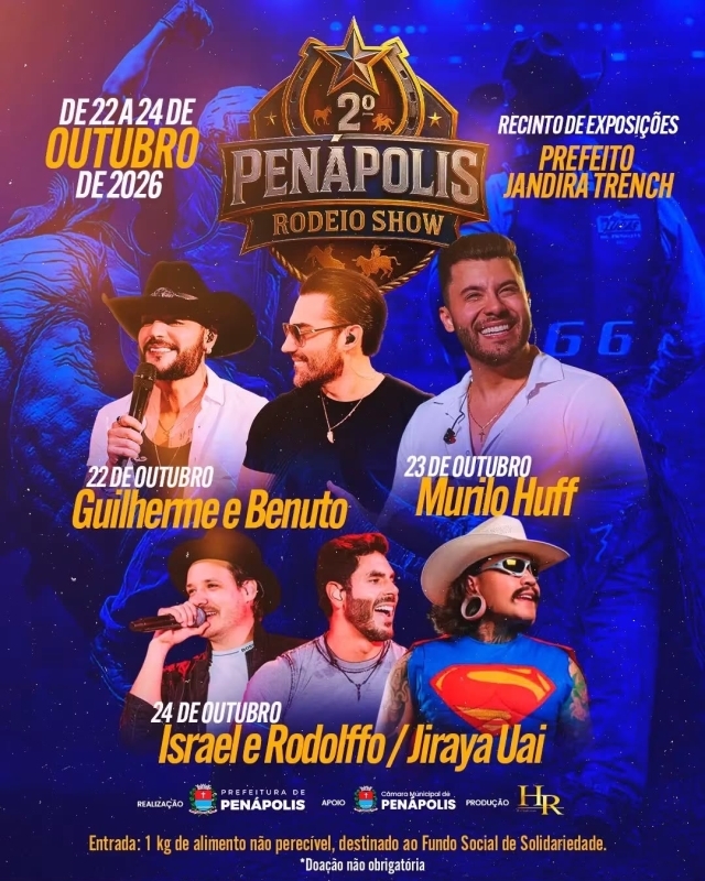 Noticia 2-penapolis-rodeio-show-promete-agitar-semana-de-aniversario-da-cidade